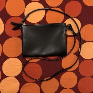Black cross body bag